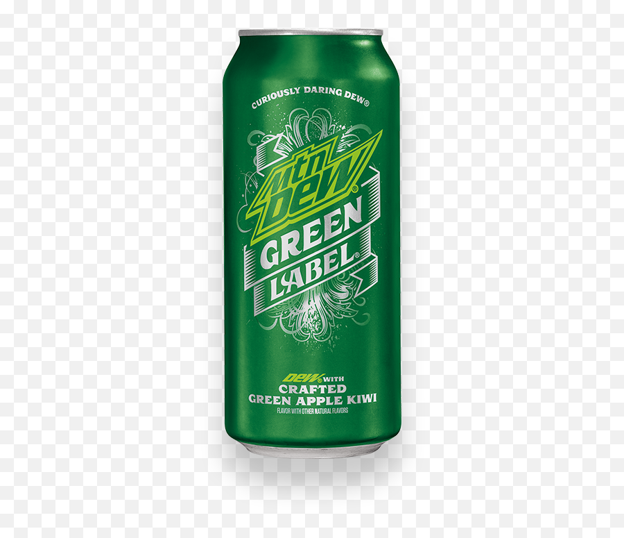 Mountain Dew Green Label Soda - Mountain Dew White Out Png,Mountain Dew Can Png
