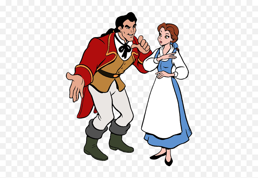 Gaston And Belle Clipart Png Image With - Gaston And Belle Clipart,Gaston Png