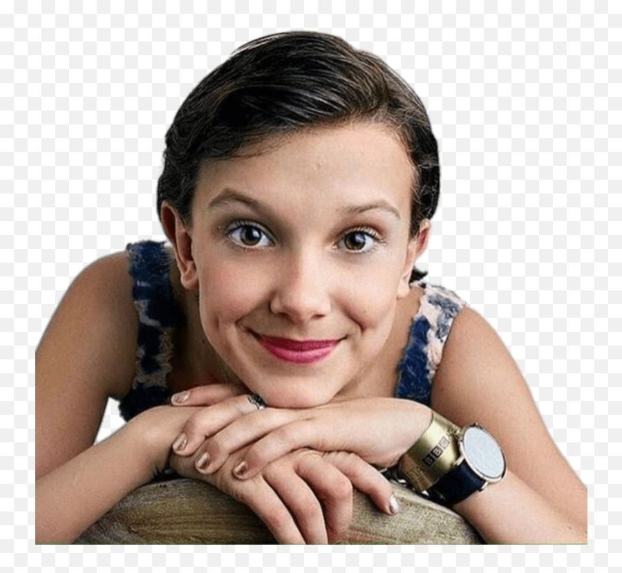 Eleven Stranger Things Millie Bobby - Photoshoot Millie Bobby Brown Young Png,Eleven Png