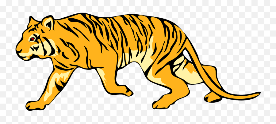 Tiger Stripes Animal - Transparent Background Tiger Clipart Png,Tiger Stripes Png