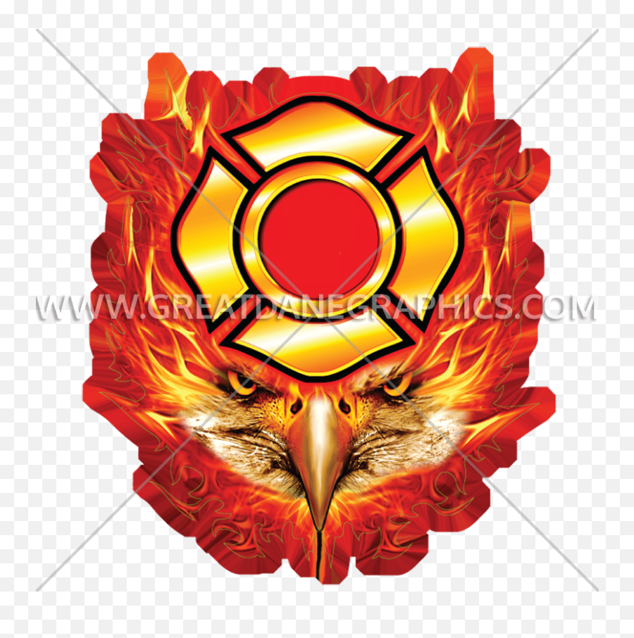 Flaming Eagle Head - Eagle Logo Circle Fire Png,Eagle Head Logo