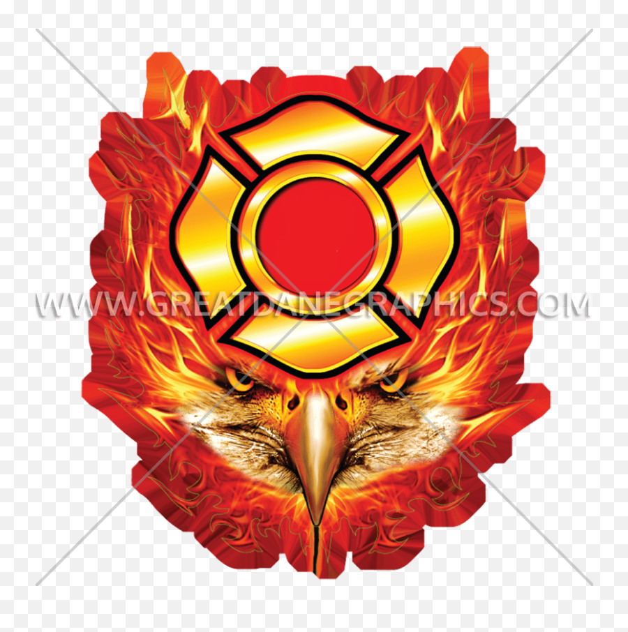 Flaming Eagle Head - Eagle Logo Circle Fire Png,Eagle Head Logo - free ...