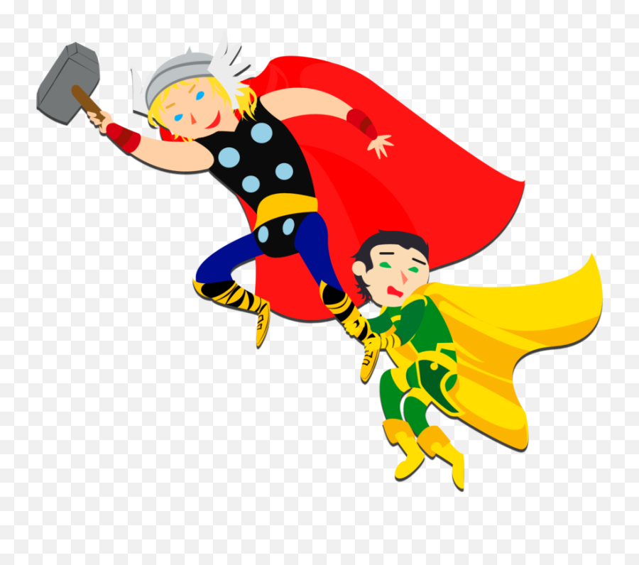 Katamari And Loki By As A Picture For Clipart Free Image - Clip Art Png,Thor Logo Clipart