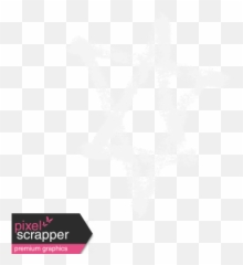 Xy - Marker Doodles White Star 2 graphic by Melo Vrijhof Cross png