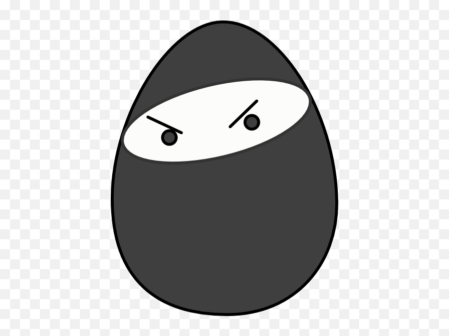 White Ninja Mask Clipart - Cartoon Ninja Mask Transparent Png,Ninja Mask Png