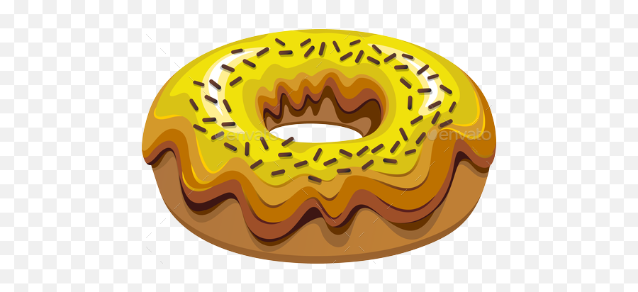 Donuts 6 Flavours Set - Chametz Png,Donut Png