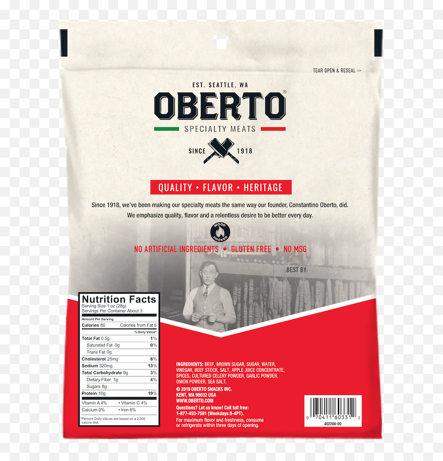 Spicy Sweet U2014 Oberto - Oberto Beef Jerky Nutrition Info Png,Spicy Png