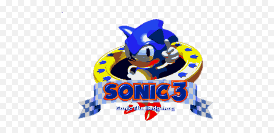 Logo For Sonic The Hedgehog 3 By Supermarioinreallife - Sonic 3 Prototype Title Screen Png,Sonic The Hedgehog Logo Transparent