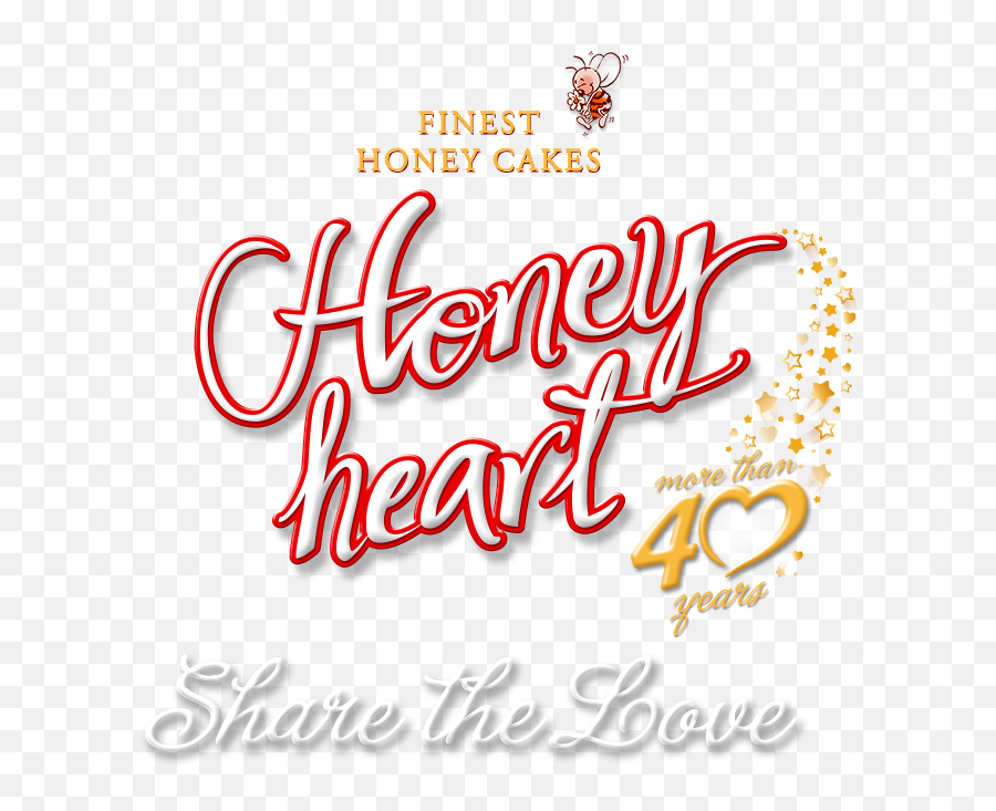 Honey Heart - Share The Love Pionir Subotica Calligraphy Png,Share The Love Logo