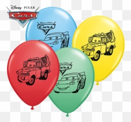 Disney Cars 11 Assorted Latex Balloons - 6 Pk Party Disney Cars Balloons Png,Disney Cars Png