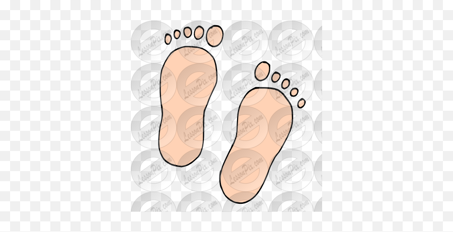 Footprints Picture For Classroom Therapy Use - Great Footprint Png,Footprints Png