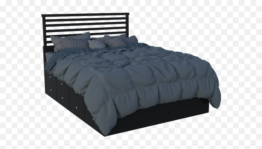 Bed Furniture Modern - Modern Transparent Bed Png,Bed Png