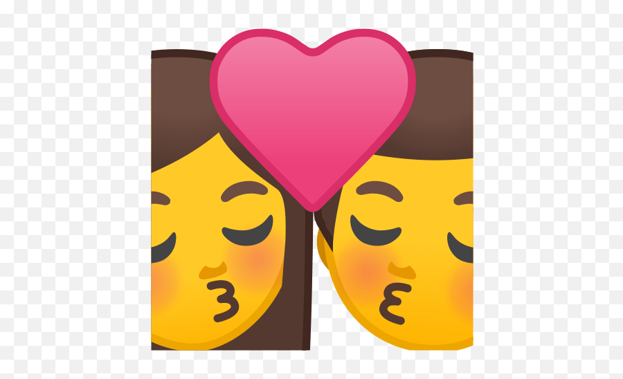 Woman Man Emoji Meaning - Man And Woman Kiss Emoji Png,Kissing Emoji Png