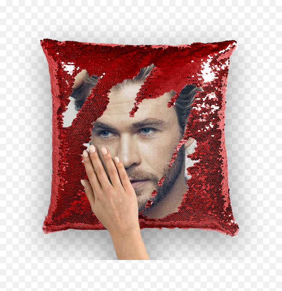 Chris Hemsworth Cushion Cover - Ryan Reynolds Pillow Png,Chris Hemsworth Png