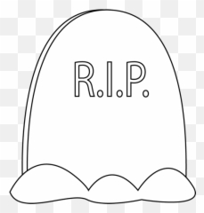 Download Tombstone Clipart Black And White Png Image With No - Gravestone