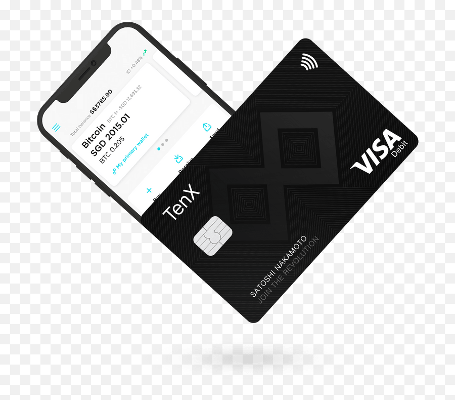Tenx The Simplest Way To Buy Send And Spend Crypto - Visa Png,Bitcoin Png