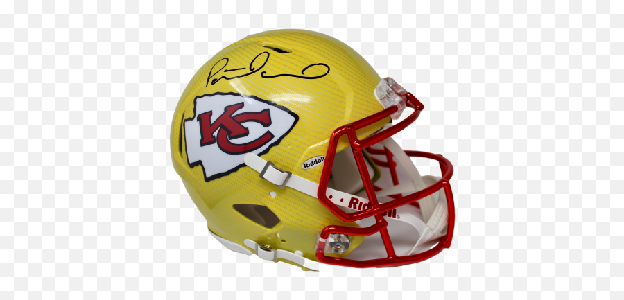 Patrick Mahomes Kansas City Chiefs Signed Speed Authentic Hydro Helmet Jsa - Football Helmet Png,Russell Wilson Png