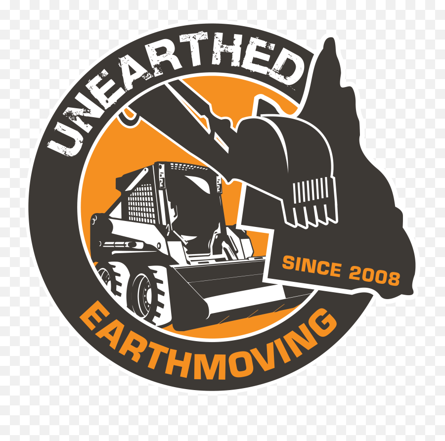 Unearthed Earthmoving - Language Png,Excavator Logo