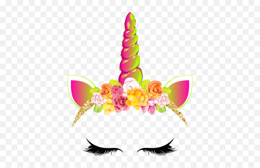 Unicórnio - Unicornios Minus Png,Unicorn Face Png