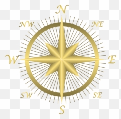 Compass Directions East - 513 404 10e Mitutoyo Png,Map Compass Png