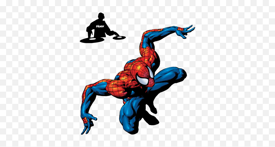 Free Spiderman Psd Vector Graphic - Comic Spiderman Poses Png,Spiderman Logo Vector