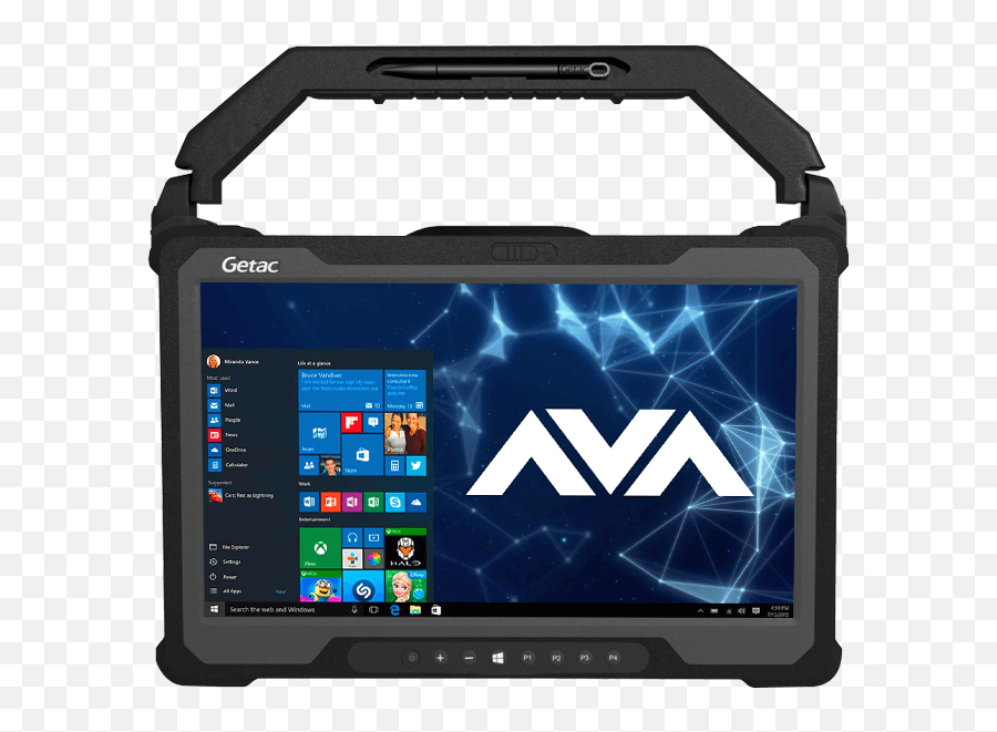 Getac A140 14 Hd Full 128gb 256gb 512gb Rugged Tablet Pc Wi - Fi Bluetooth Gps Ethernet 4g Asus X X540ua Gq682t Laptop Png,Transparent Tablet
