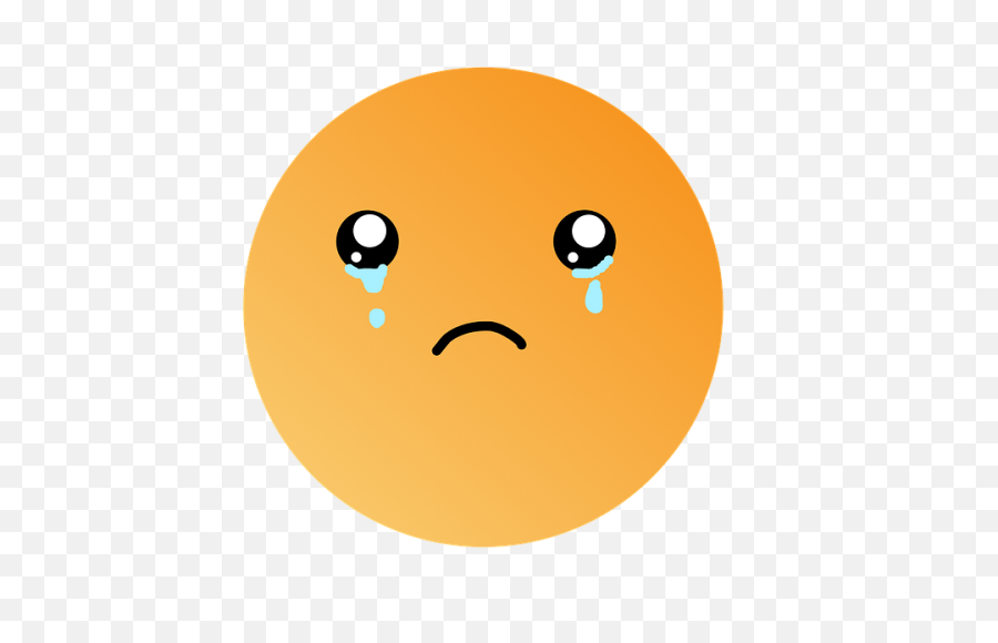 Sad Face Emoji - Mood Off React Whatsapp Dp Png,Sad Face Emoji Transparent