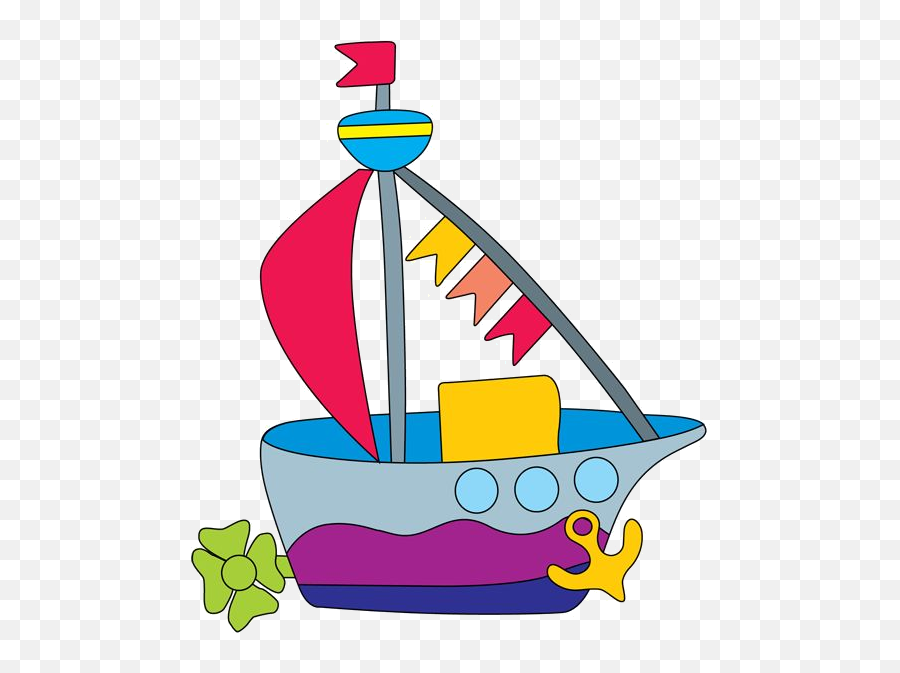 Explore Cute Clipart Transportation Theme And More - Toy Toy Boat Clipart Png,Boat Clipart Png