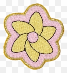 Daffodil Flower Sticker Patch - Wat Benchamabophit Png,Daffodil Png
