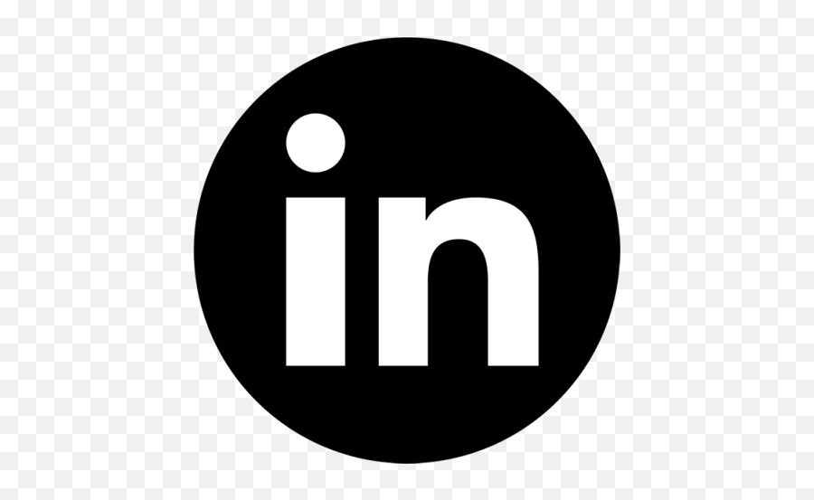 Linkedin Logo Png Negro Clipart Free Black Round Social Media Png Negro De Whatsapp Png Free Transparent Png Images Pngaaa Com