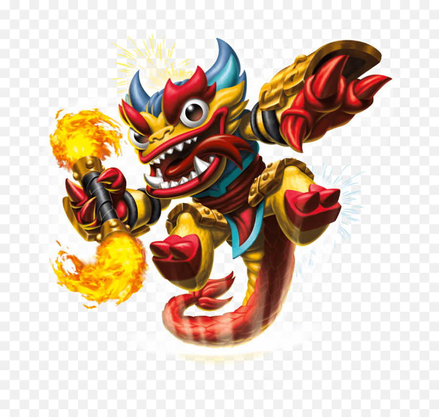 Download Fire Kraken Transparent Render - Take Flight And Skylanders Swap Force Fire Kraken Png,Kraken Png