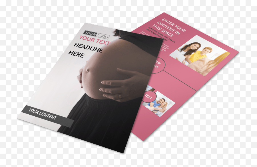 Pregnancy Counseling Flyer Template - Horizontal Png,Flyer Png