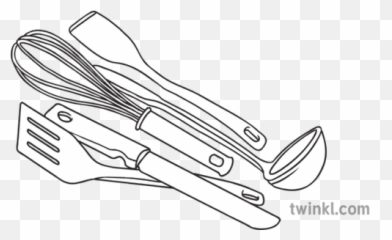 Thought Bubble Pictures Gear Cooking Utensils Tools Kitchen - Empty Png,Thought Bubble Sketch Png