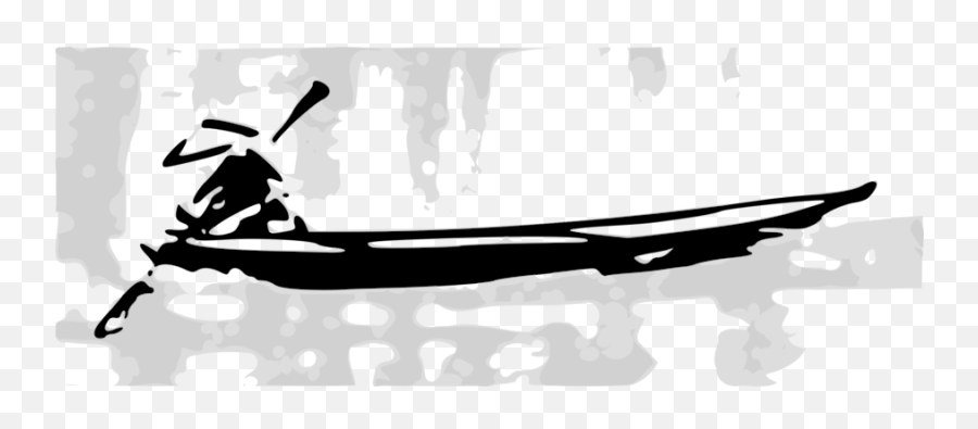 Download Gambar Perahu Hitam Putih Clipart Clip Art - Clip Art Png,Boat Silhouette Png