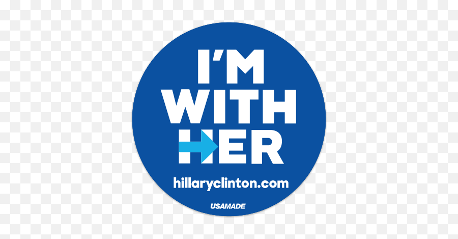 Danette Dsgbertgmailcom - I M With Her Sticker Png,Hillary Clinton Logo Transparent