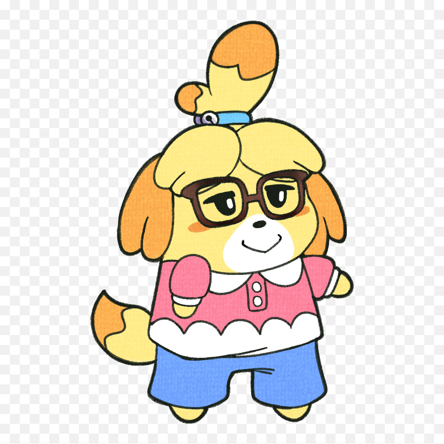 Cute Isabelle Art Album Isabellealbum Twitter - Happy Png,Isabelle Animal Crossing Icon