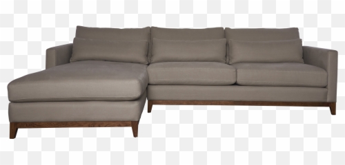 Marin Left - Facing Sectional Sofa u2013 Washed Taupe Flared Arm png