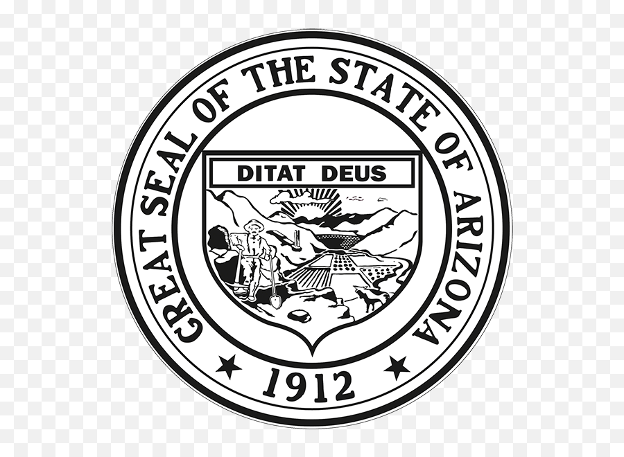 Great Seal Of Arizona Secretary State - Arizona State Seal Png,Icon Symbol For State