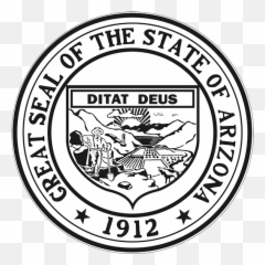 Great Seal Of Arizona Secretary State - png