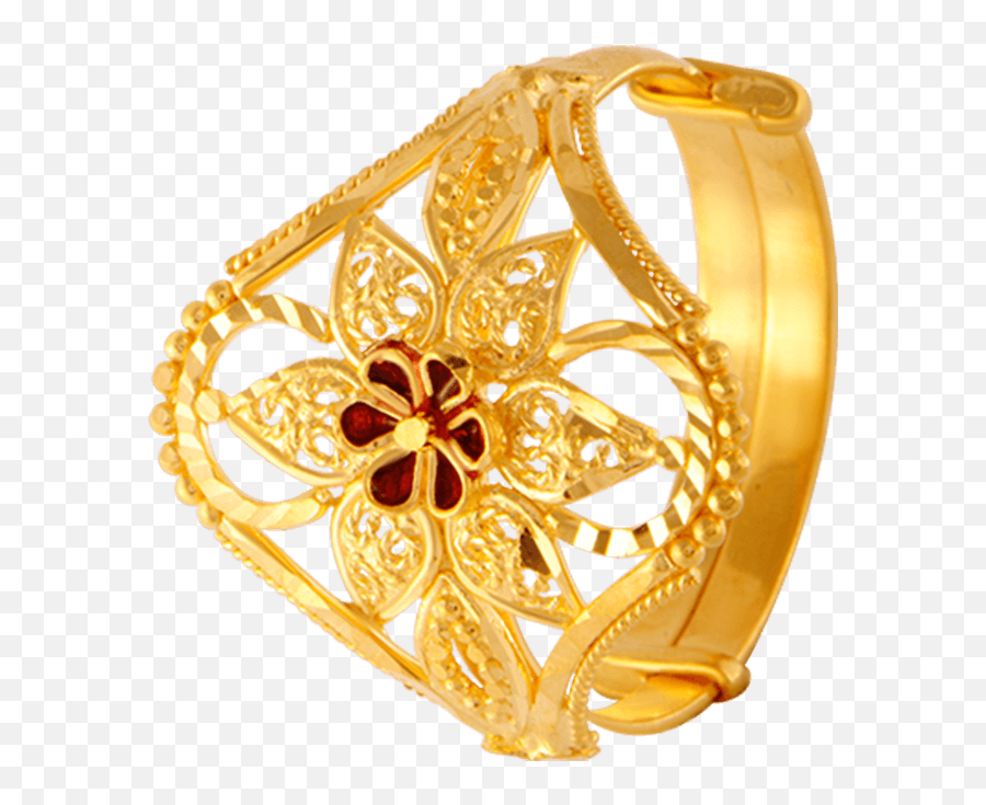 22kt Yellow Gold Ring For Women Png
