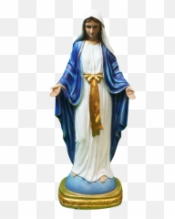 Saint Mary Statue - Religious Veil png