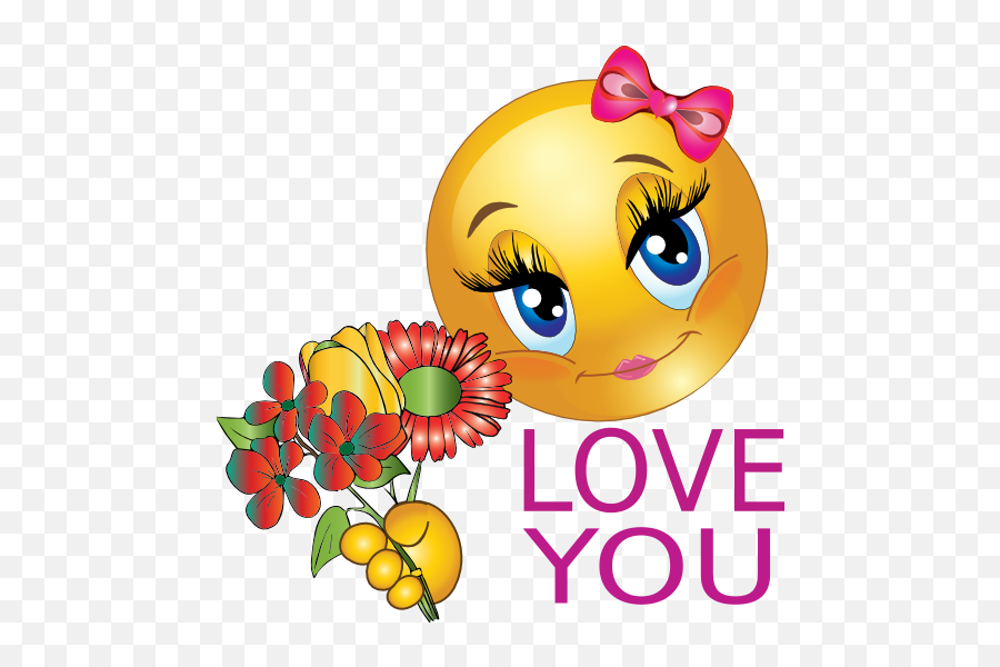 Love Smiley Emoji - Smiley I Love You Png,Love Icon For Facebook