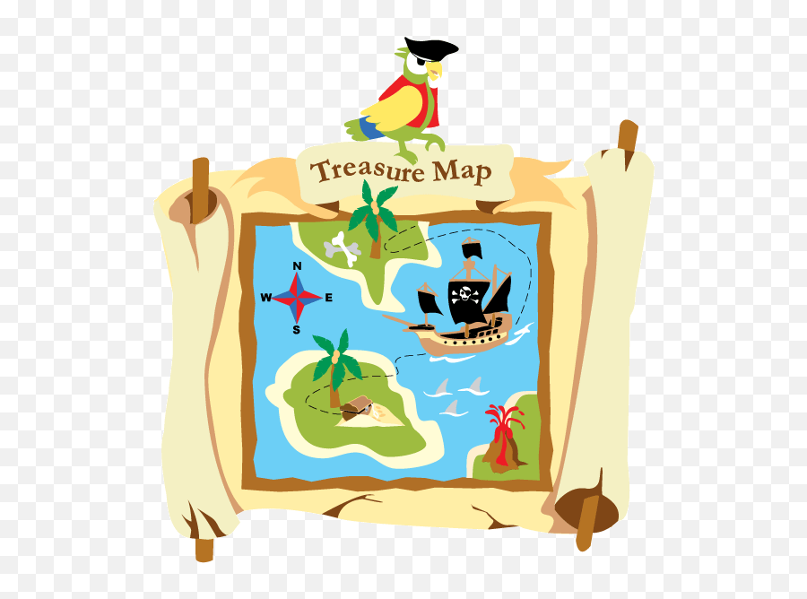 Free Pirate Map Pictures Download - Treasure Map Childrens Png,Pirate Map Icon