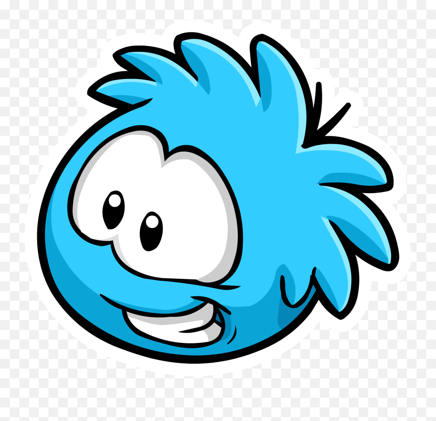 Club Penguin Blue Puffle Pin - 2042x1879 Png Clipart Download,Celeste Icon