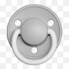 Bibs - Dummy De Lux Latex Cloud NIGHT Grey Night png