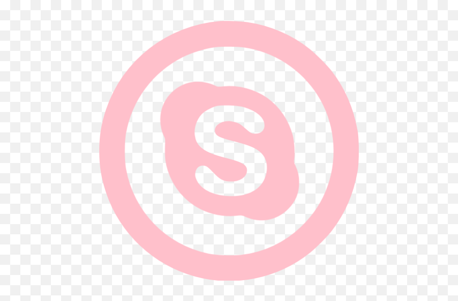 Pink Skype 5 Icon - Free Pink Site Logo Icons Charing Cross Tube Station Png,Skype Icon Png