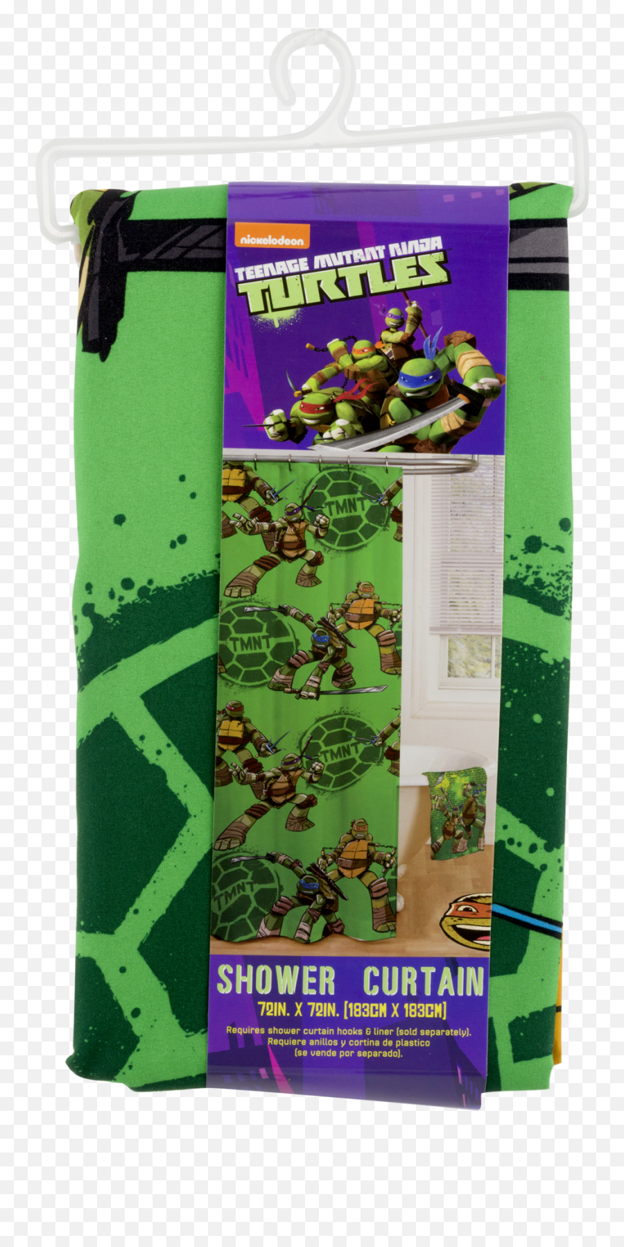 Nickelodeon Teenage Mutant Ninja Turtles Shower Curtain 1 Each - Teenage Mutant Ninja Turtle Shower Curtain Png,Ninja Turtles Icon