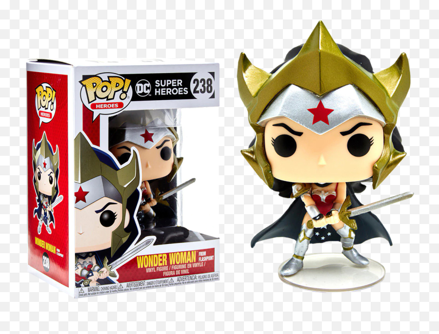 Funko Pop Wonder Woman - Wonder Woman Flashpoint 238 The Funko Pop Dc Super Heroes Wonder Woman Png,Wonder Woman Amazon Hero Icon