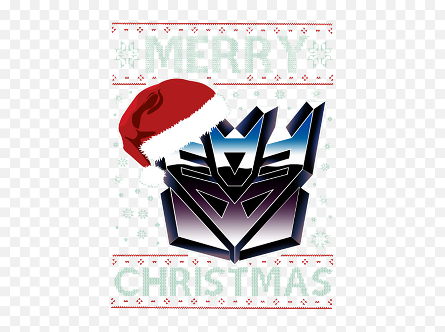 A Decepticon Merry Christmas Transformers T - Shirt For Sale Decepticon Logo Png,Decepticon Icon