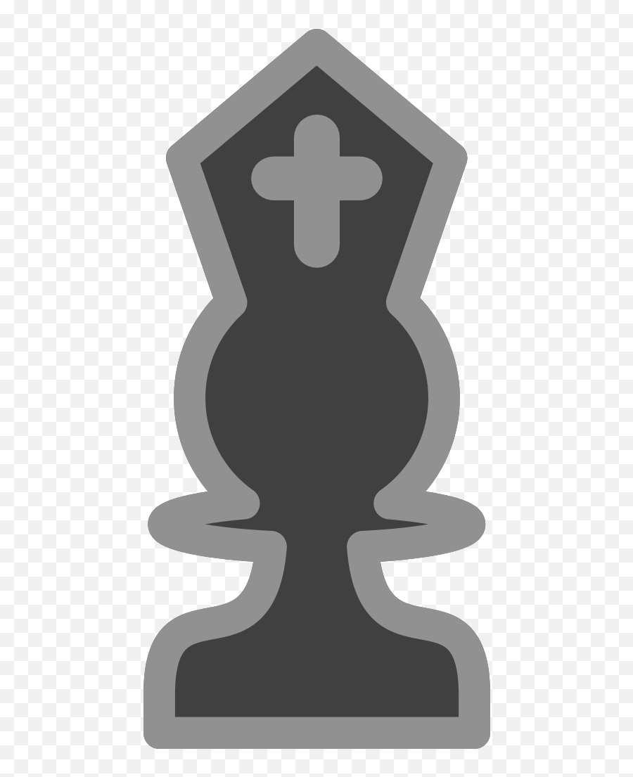 Chess Bishop Black Png Svg Clip Art For Web - Download Clip Chess,Chess Icon Bishop